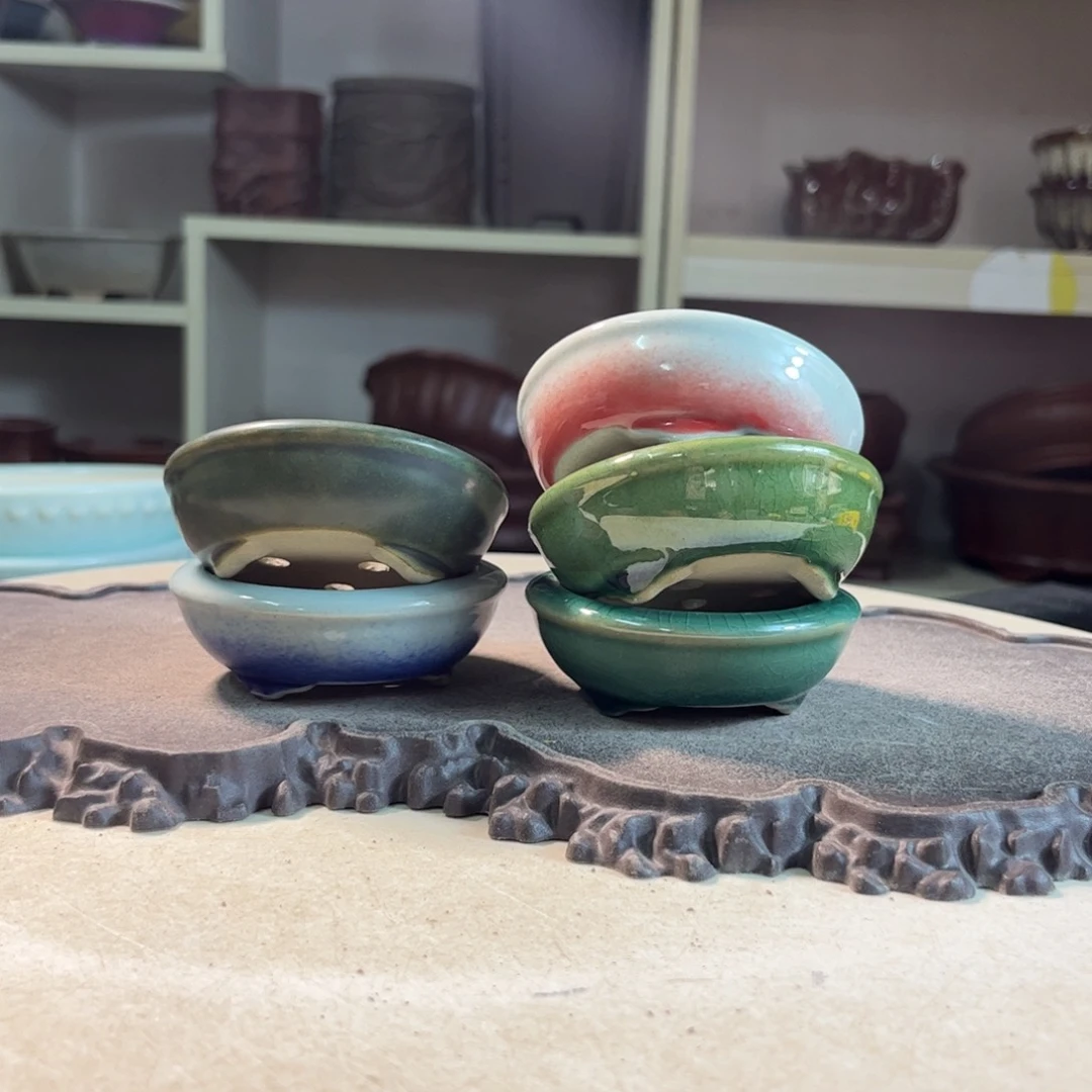 紫砂花盆瑕疵2.5-8-5。。。