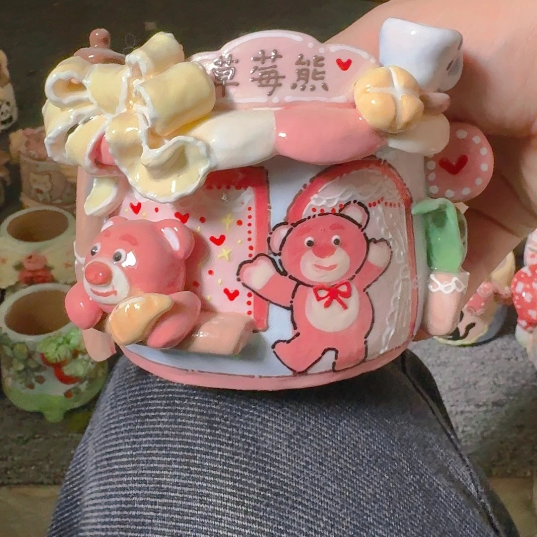 老梧家的手工陶瓷多肉花盆