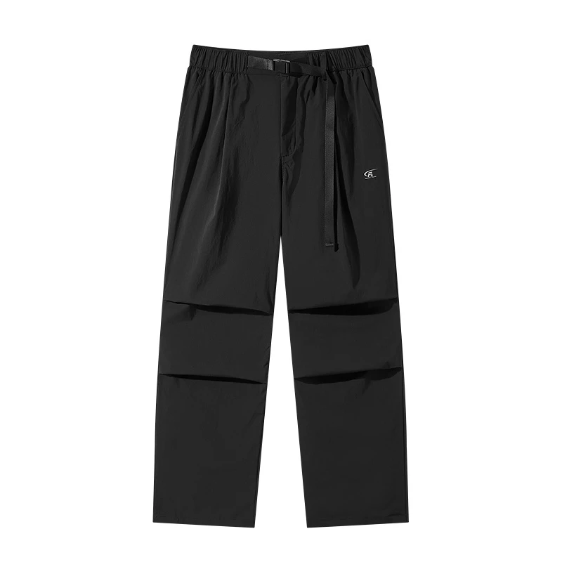 【吸湿速干】GXG男装 宽松直筒伞兵裤轻薄工装裤男#G25D022211