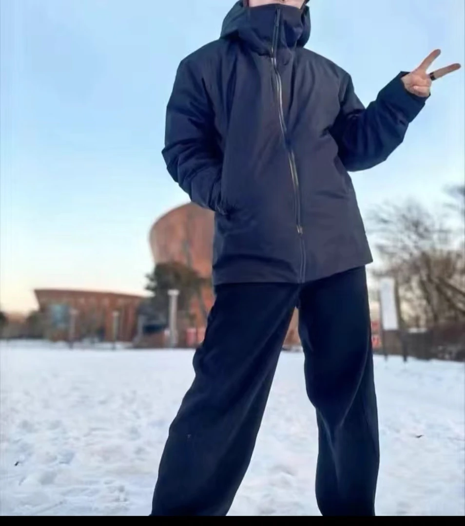 男女同款防水防风保暖羽绒服冲锋衣