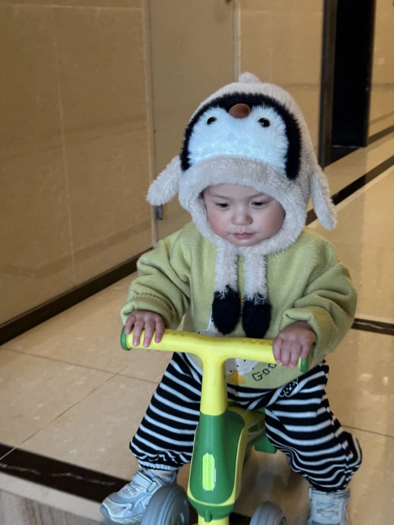 【冬-企鹅帽子】儿童家居服