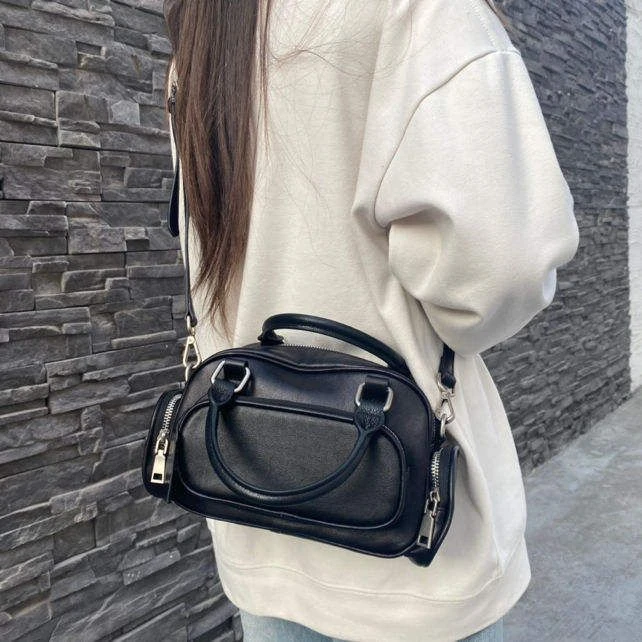 【燕子】真皮女包斜挎包