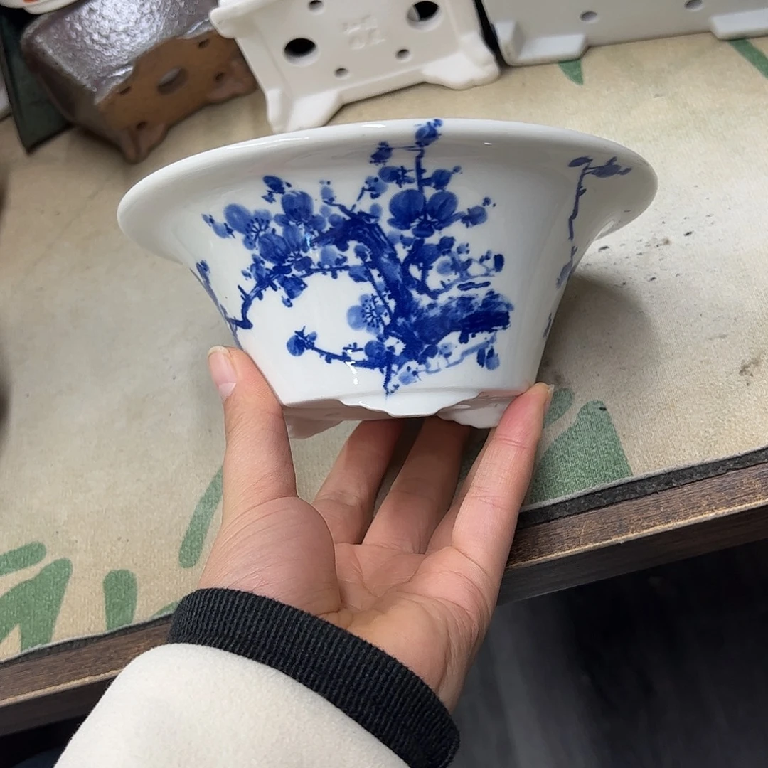 花盆紫砂945号瑕疵16.5/7cm