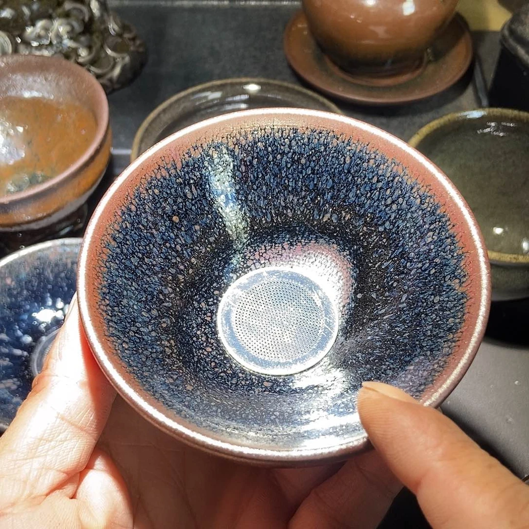 探***花茶盏70 建阳建窑建盏