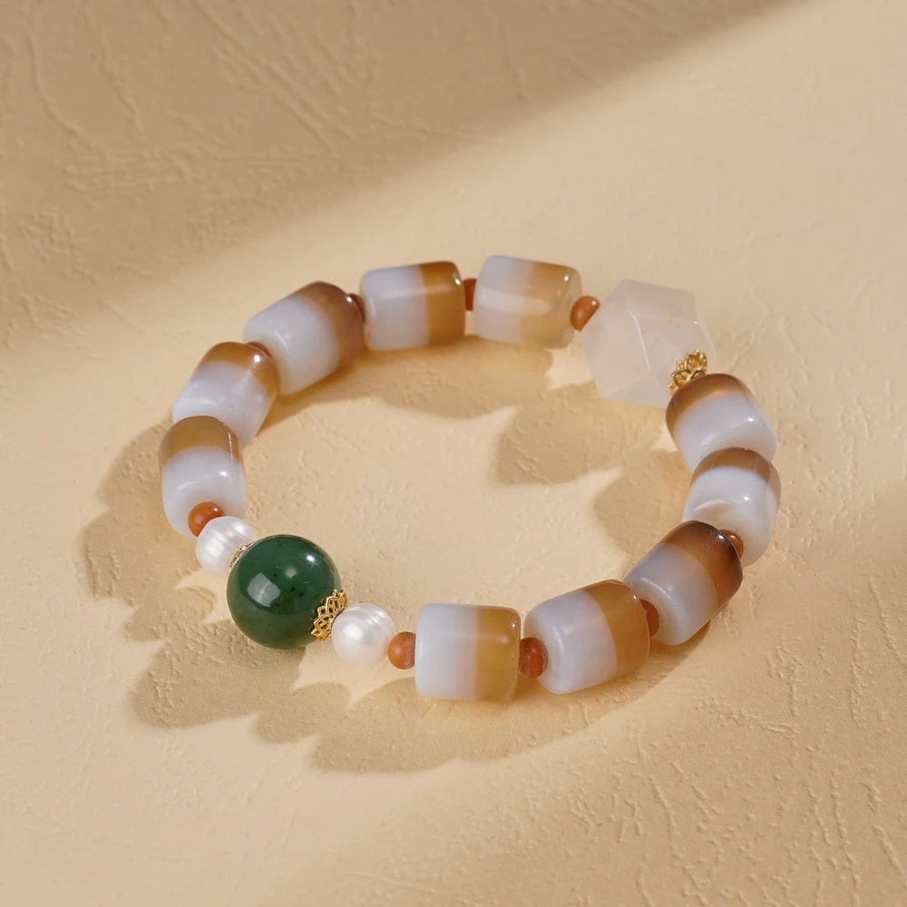 云丹拉姆白毫药师F手串多样性发其一