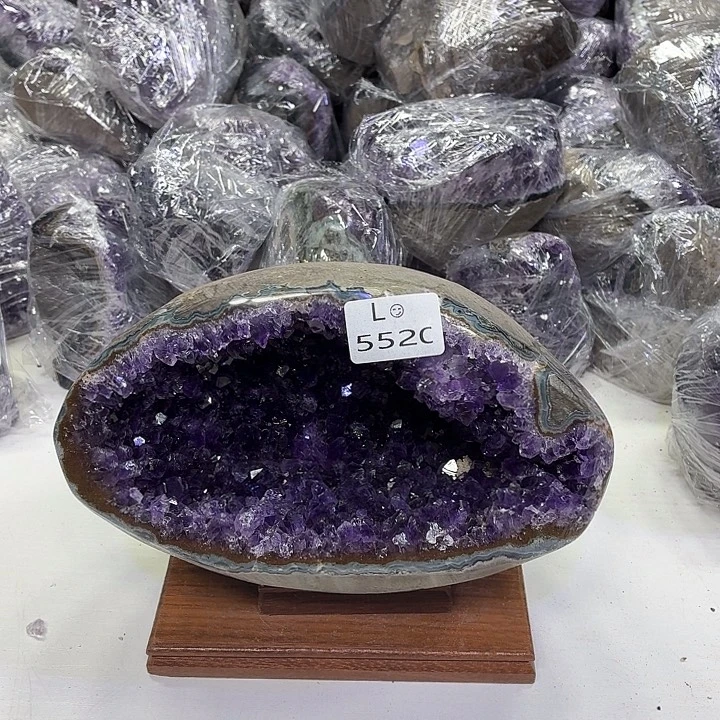 摆件水晶未镶嵌天然紫水晶