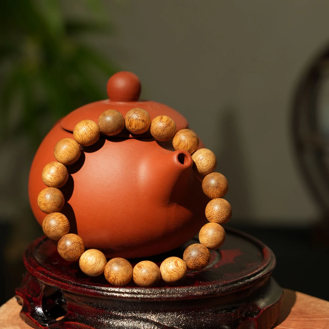 马尼拉沉香虎斑黄油老料手串 1.06 8.5g250621056 A