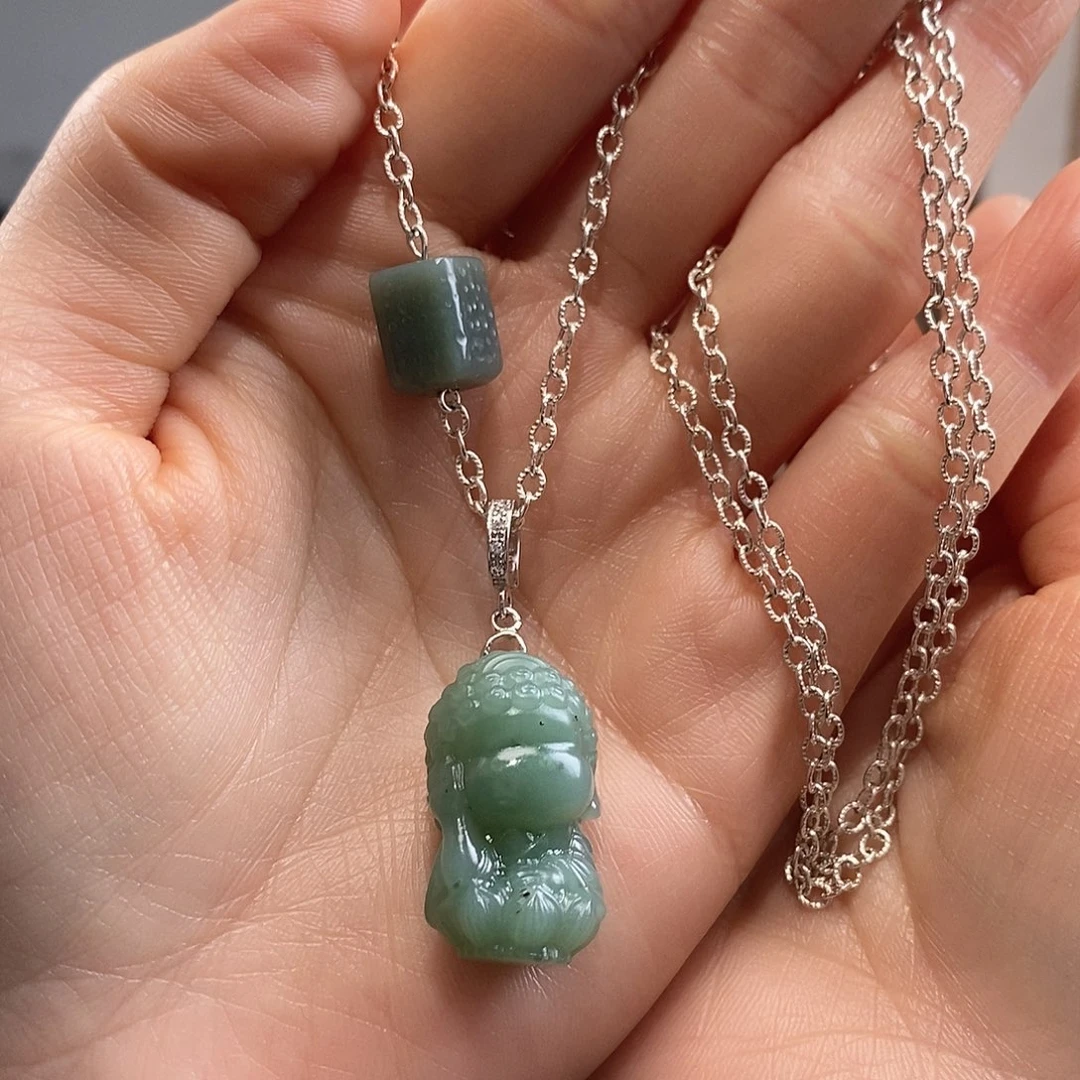 颈饰未镶嵌和田玉