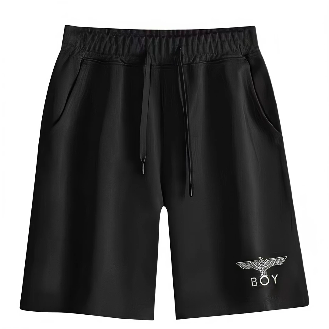 夏季新品 / 纯棉时尚简约短裤3D发泡工艺 情侣款 - 588