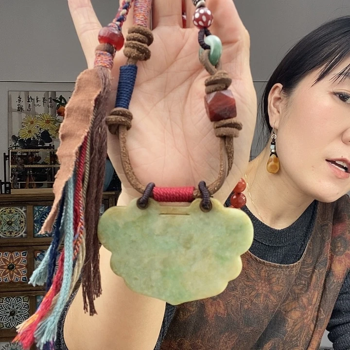 翡翠项链未镶嵌项链