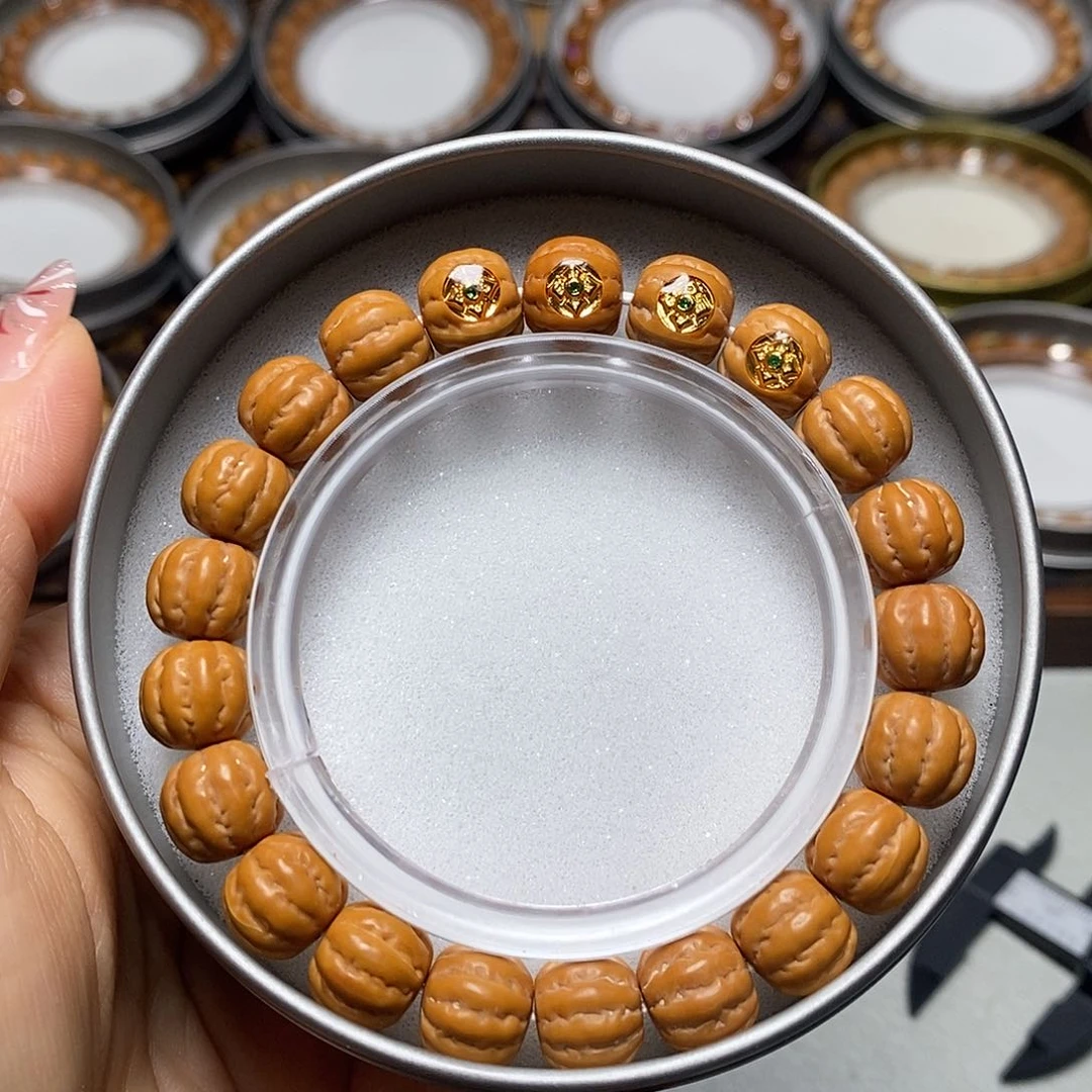 猴头核桃手串325号11左右四标京八棱全品