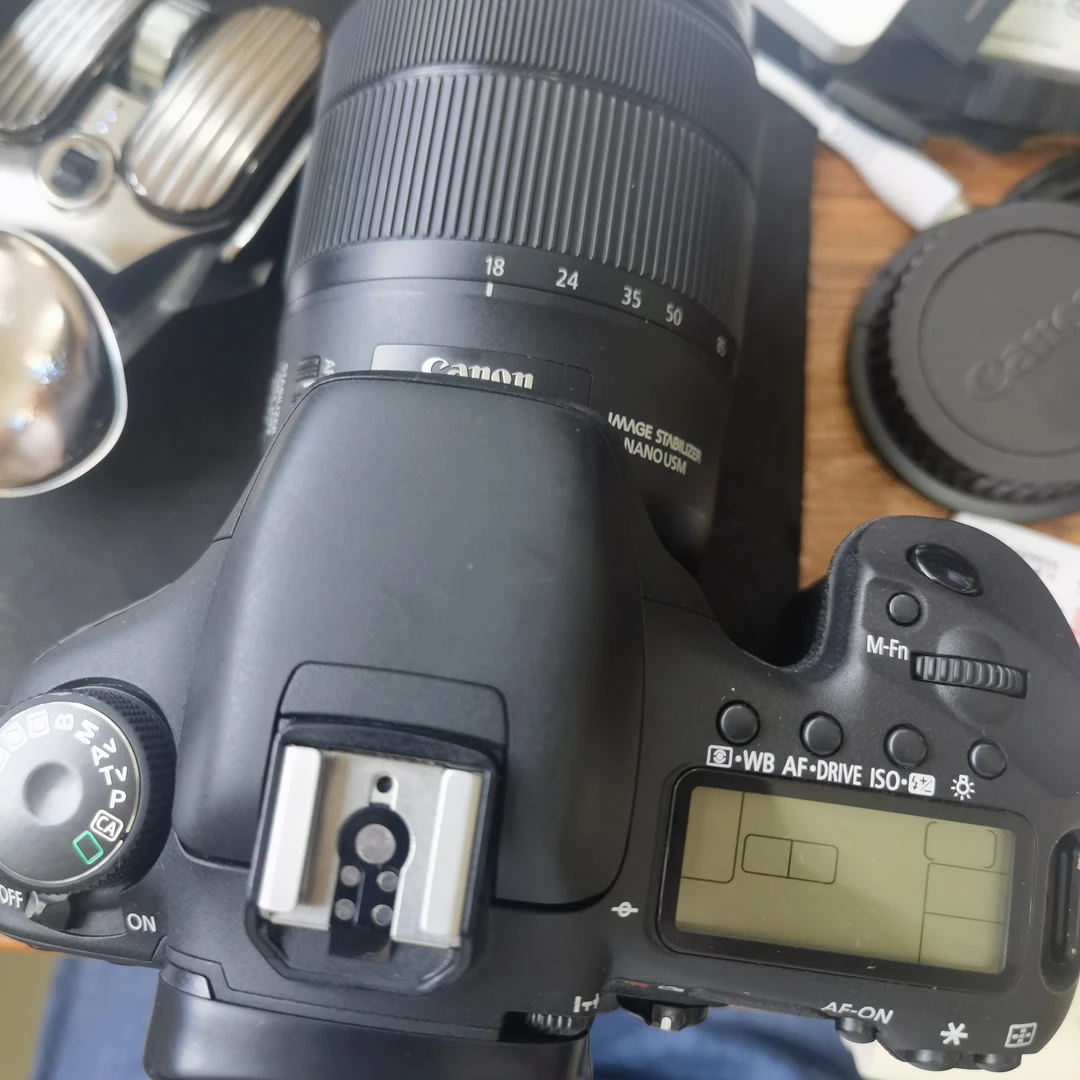 未拆封 Canon/佳能 中端专业单反相机家用旅游4K视频高速连拍
