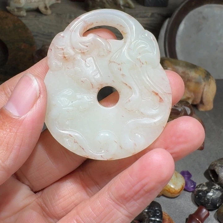 和田玉挂件未镶嵌N**k