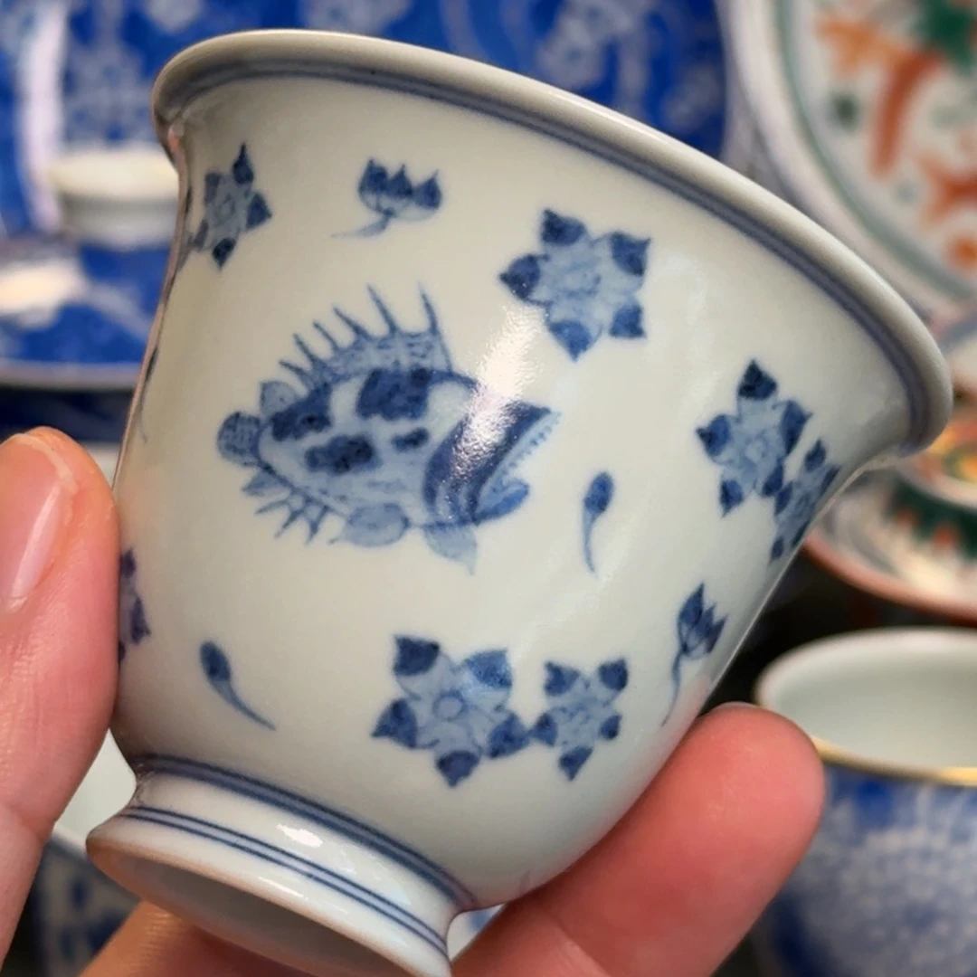 纯手工手绘陶瓷茶具