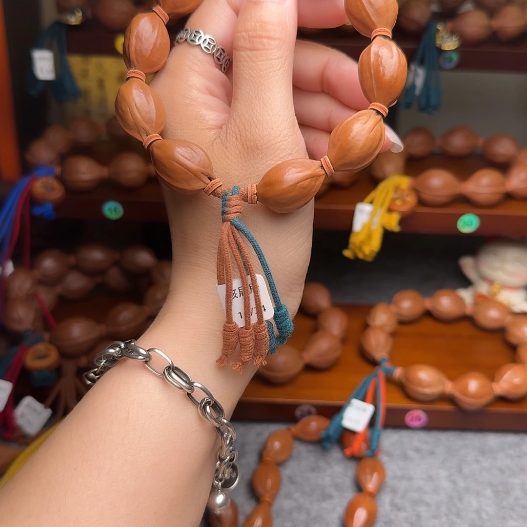 阿***宇橄榄核手串16/24小尺寸 精致 梅林铁核