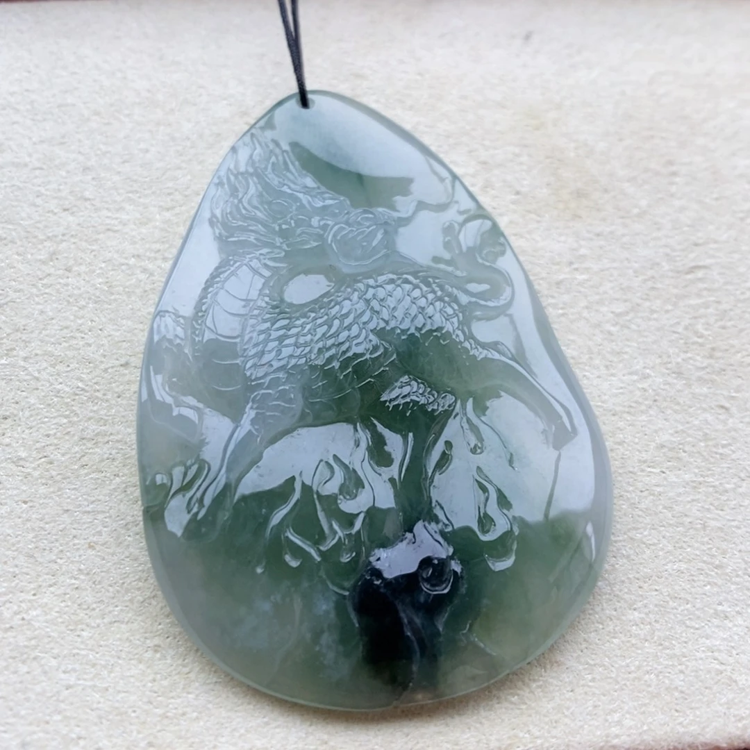 翡翠未镶嵌颈饰吊坠25