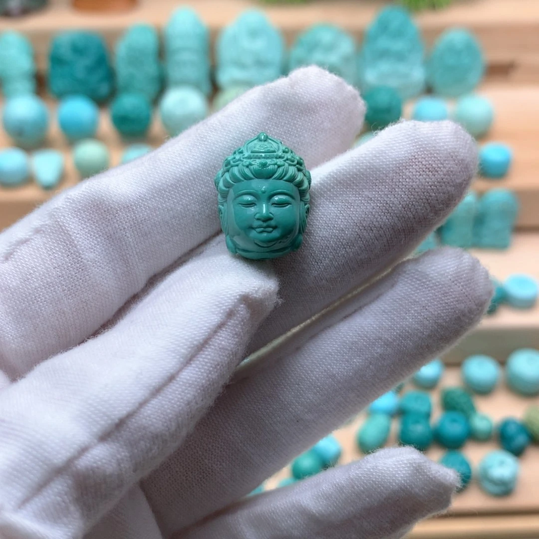 绿松石珠宝奇石未镶嵌迷*离