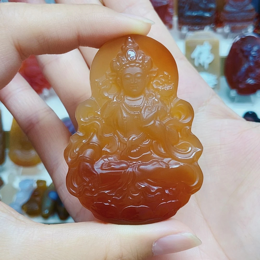 玛瑙/玉髓颈饰未镶嵌酒**生