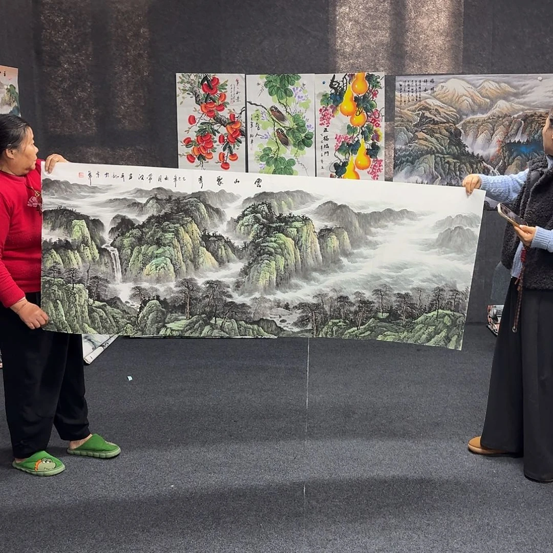 中佳美术馆 画心一张