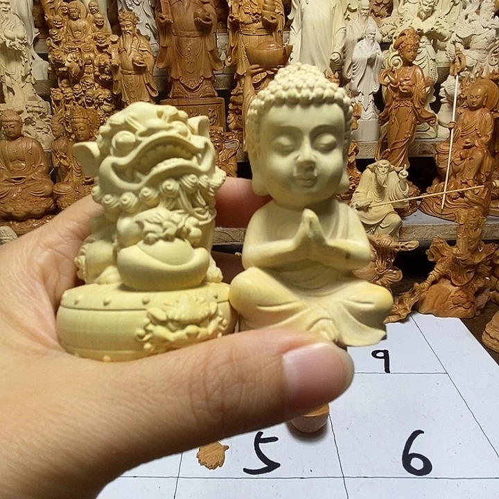 柏木（崖柏）手把件 小瑕