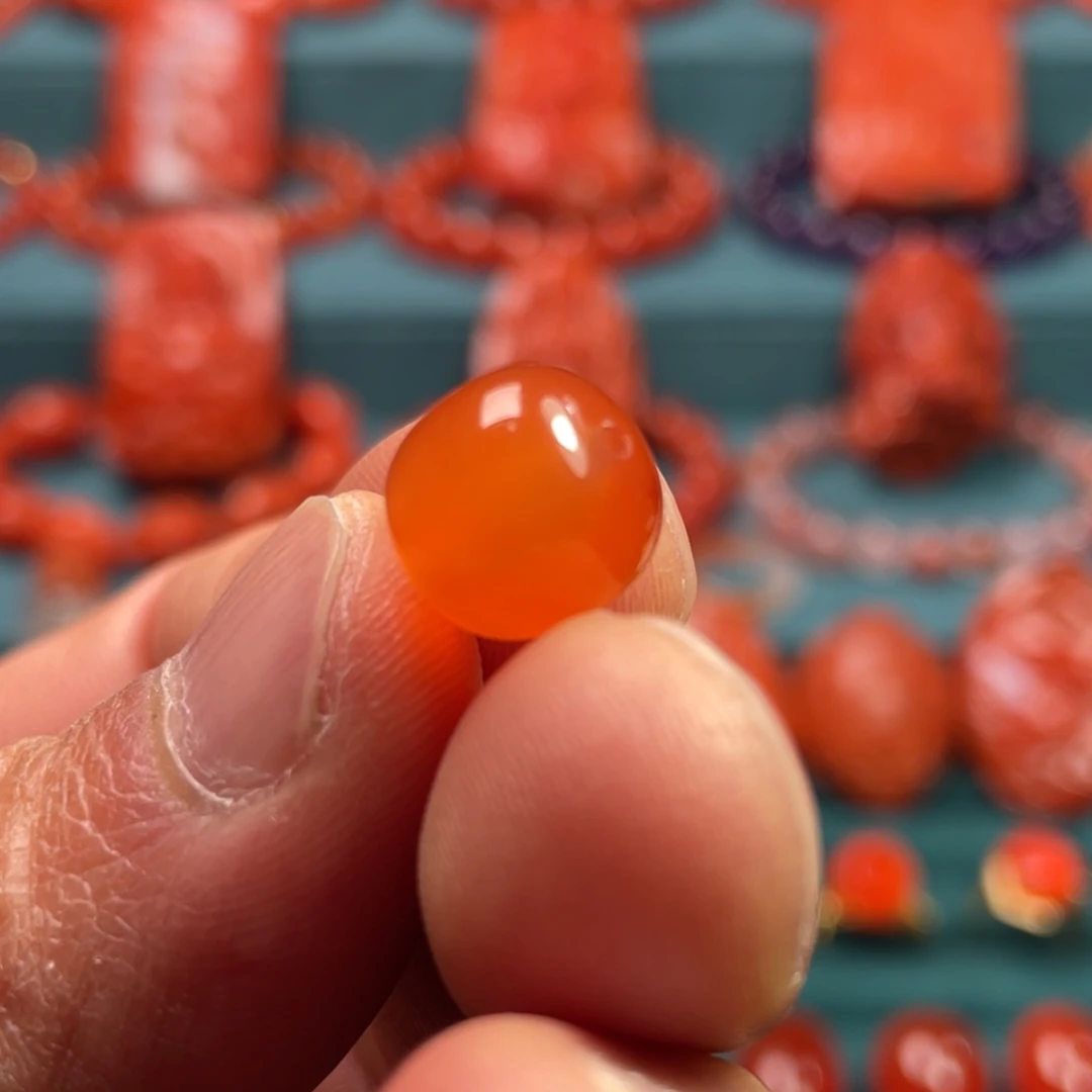 南红玛瑙未镶嵌原矿保山南红配珠11