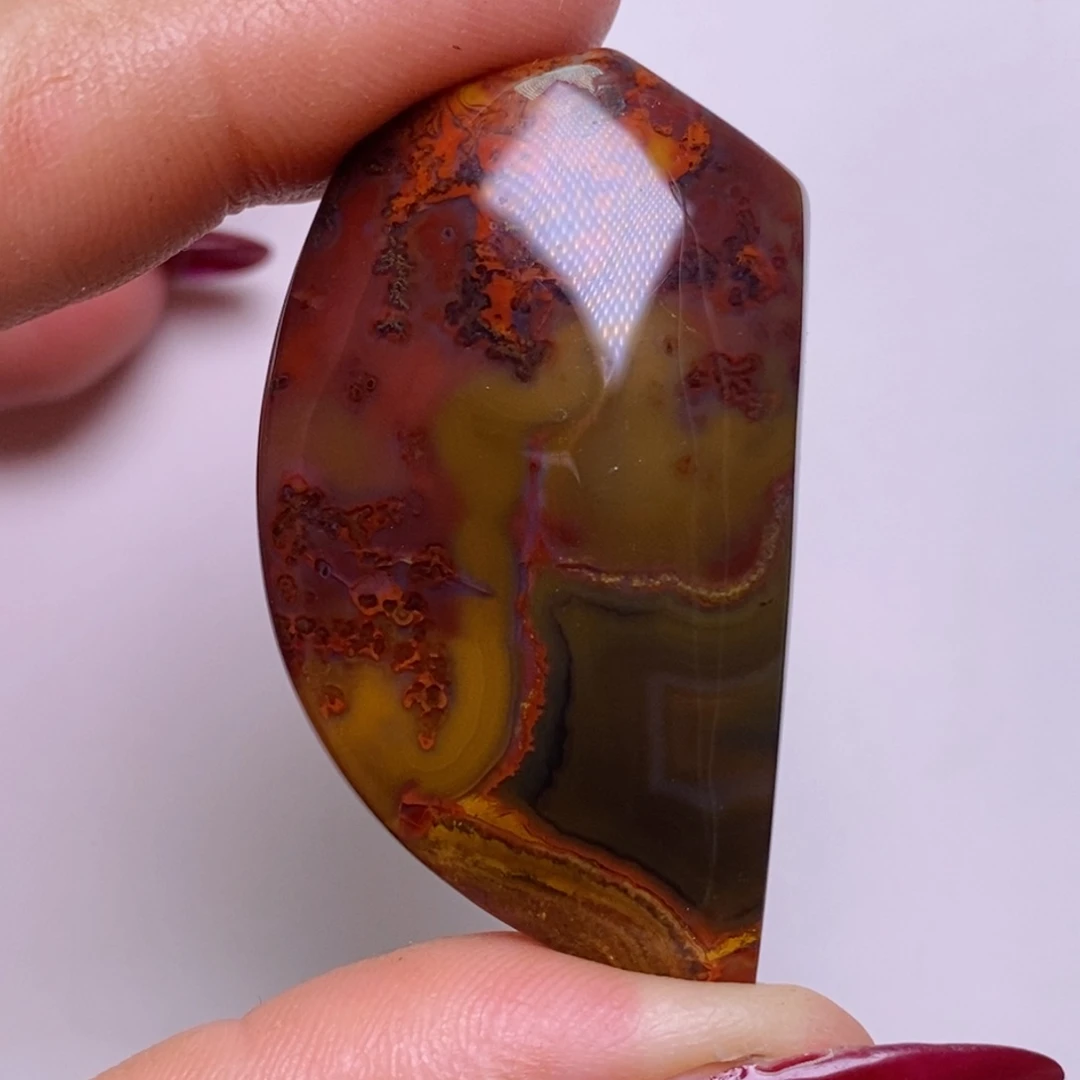 玛瑙/玉髓吊坠(不含链)未镶嵌