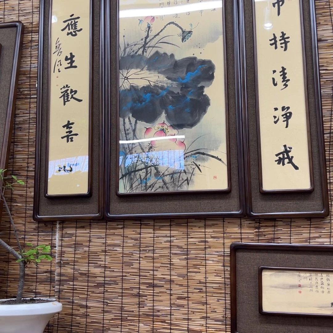 小***头国画亲笔手绘作品