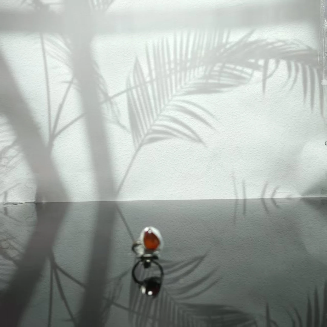 N琥珀-----戒指0637