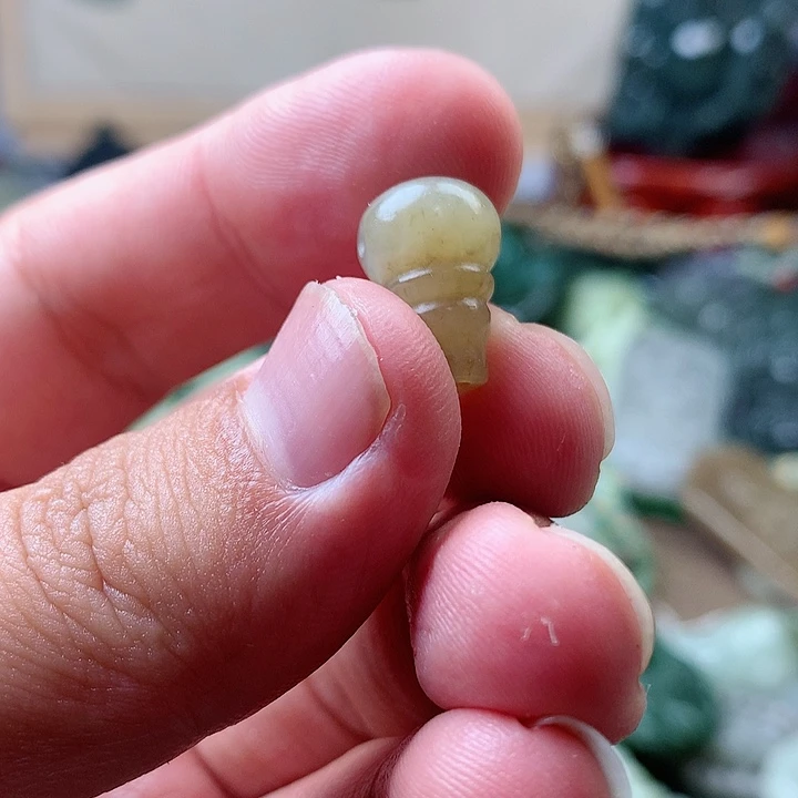 未镶嵌和田玉挂件糖*