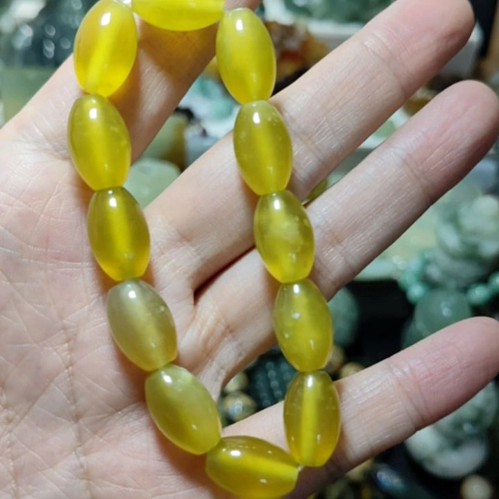 岫玉未镶嵌手串款式
