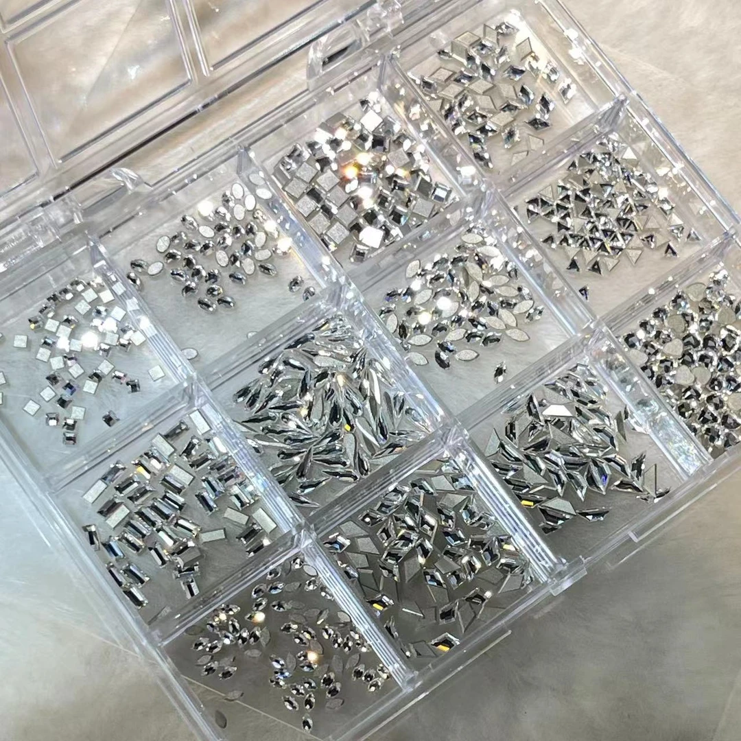 升级版1:1华子系列 异形平底 可代华系列套盒 12个款共600颗