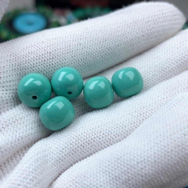 湖北原生态高瓷绿10mm老型单颗福利