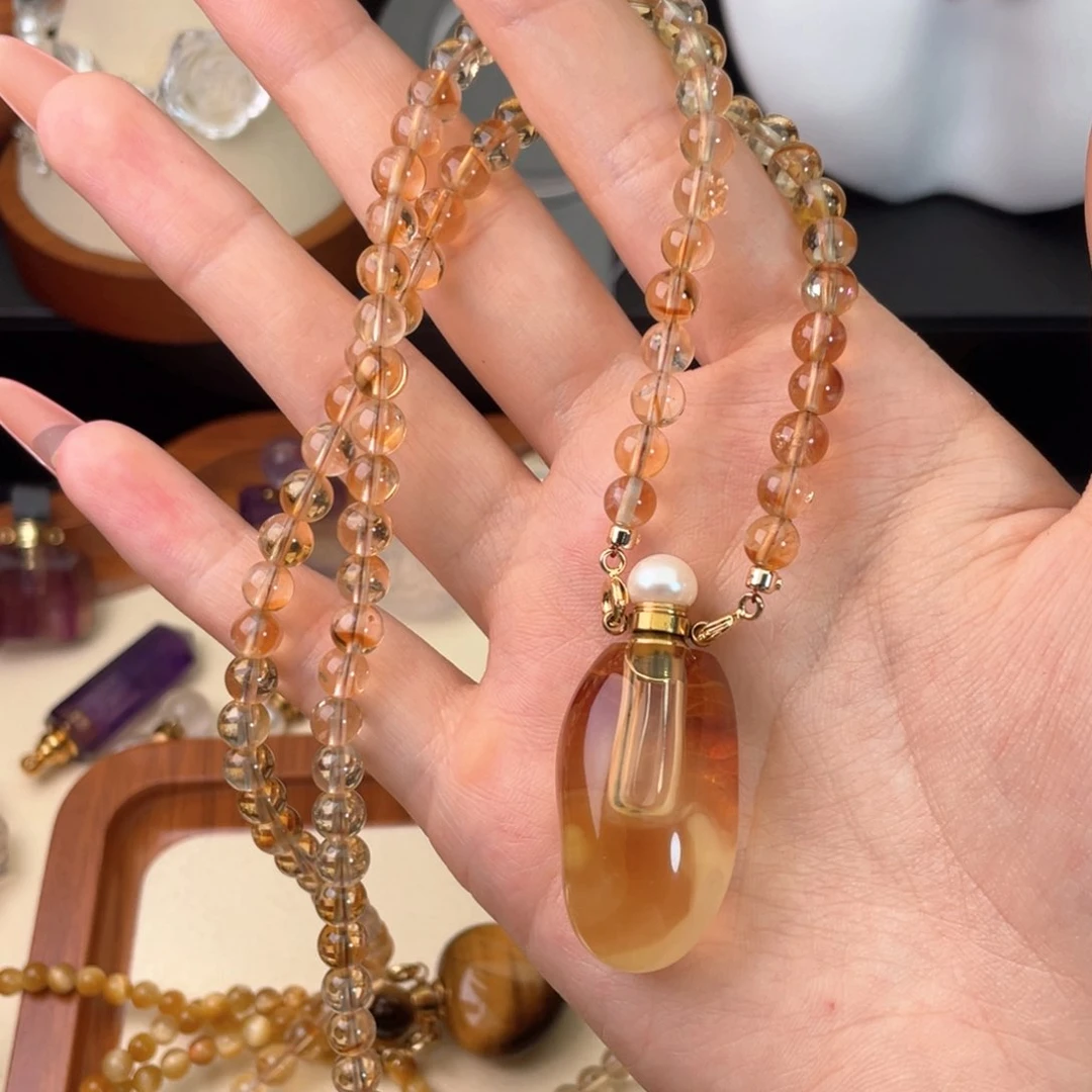 未镶嵌颈饰水晶大**白天然水晶吊坠111