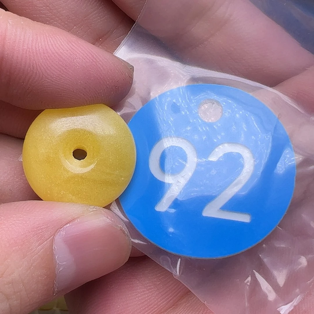 蜜蜡未镶嵌珠宝奇石21.7mm