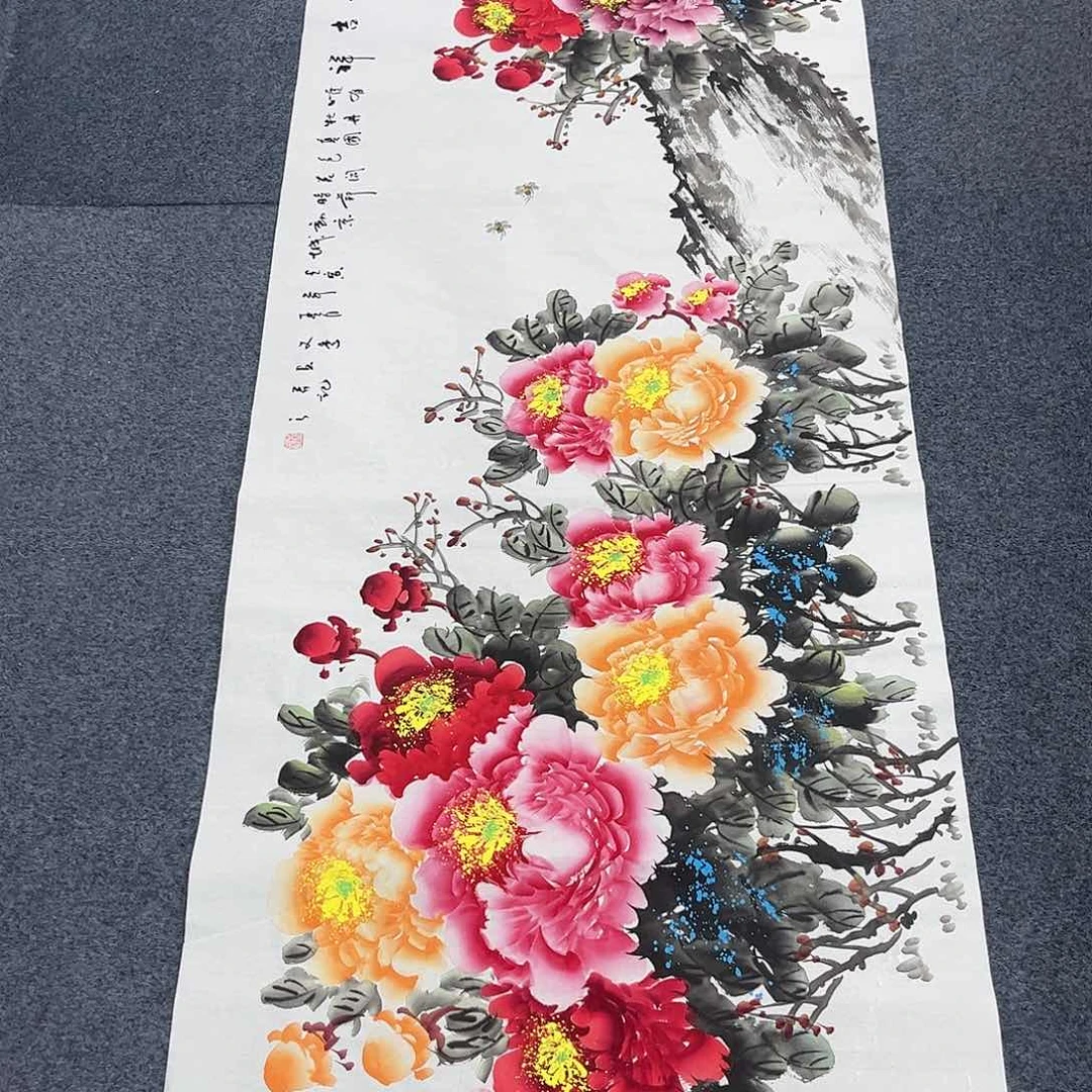 国画宣纸国画纯手绘作品