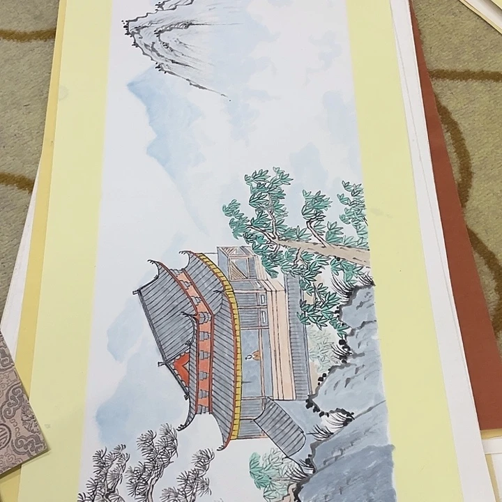 国画33-66卡纸作品艺