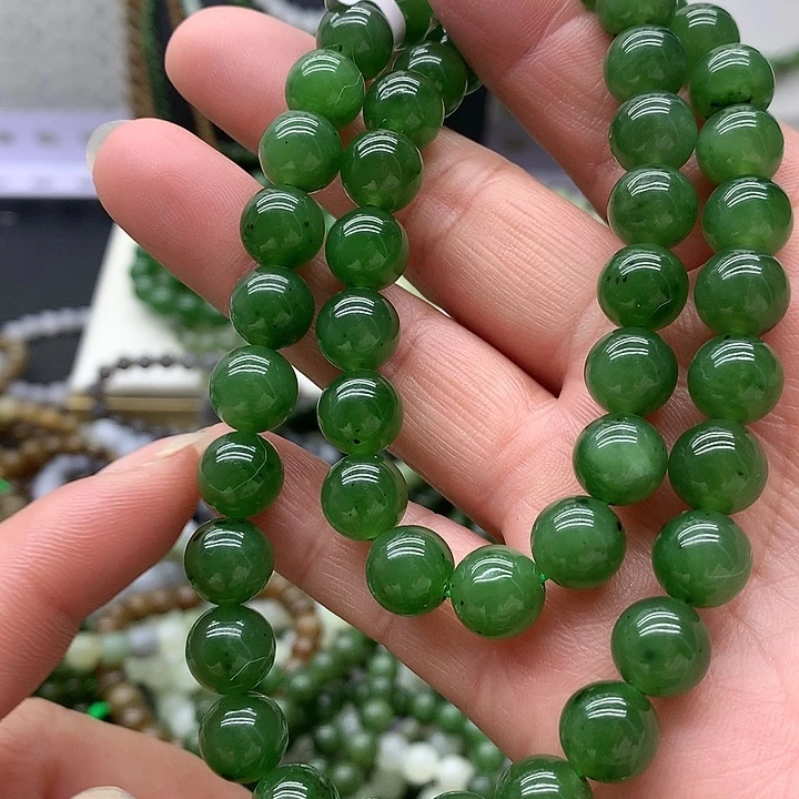 【闪购商品】和田玉手链未镶嵌9.5