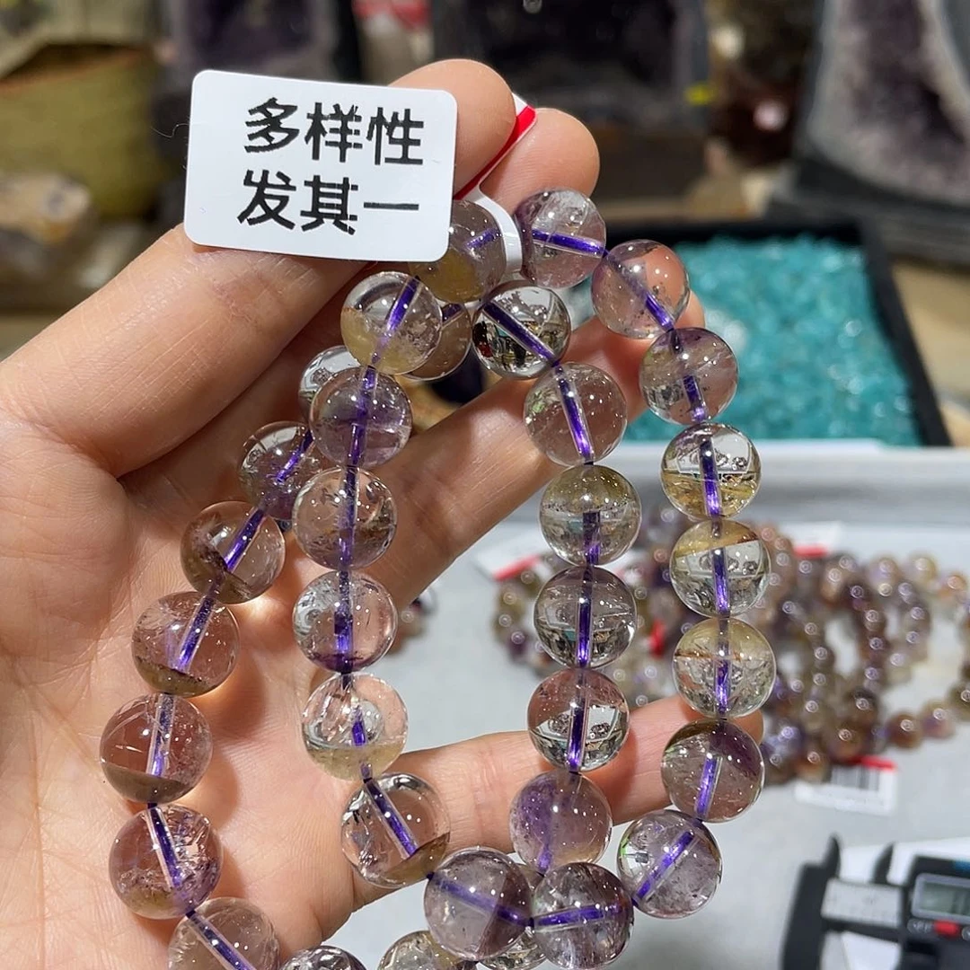 水晶手串12m m未镶嵌多样性发一条f z 227