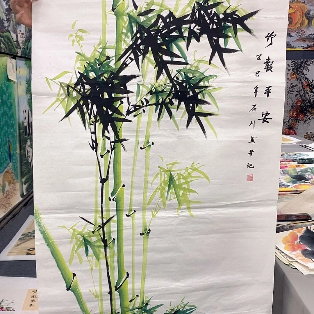 国画国画手绘作品