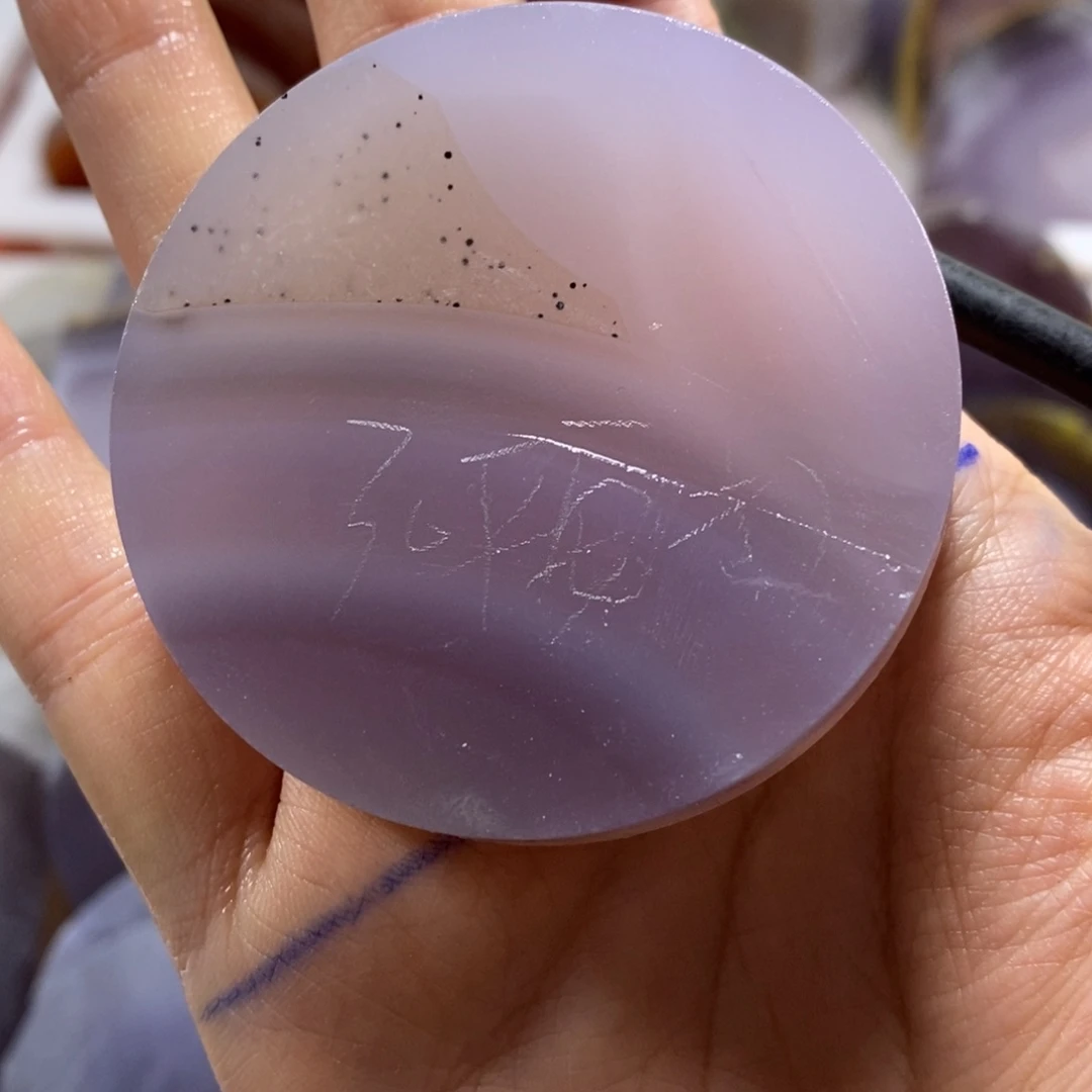 定制玛瑙白****辰私人定制不退换平安扣