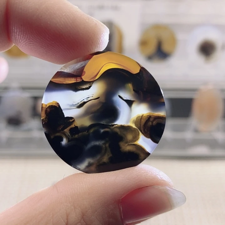 玛瑙/玉髓未镶嵌颈饰