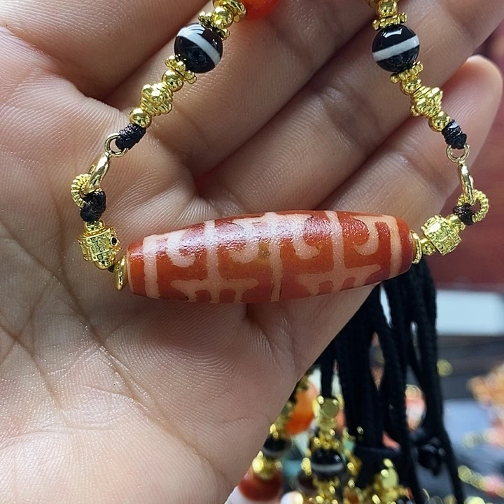 玛瑙/玉髓合金颈饰