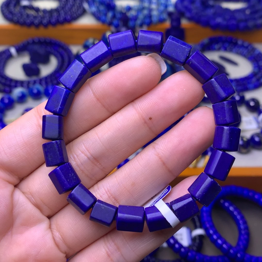 青金石未镶嵌手串