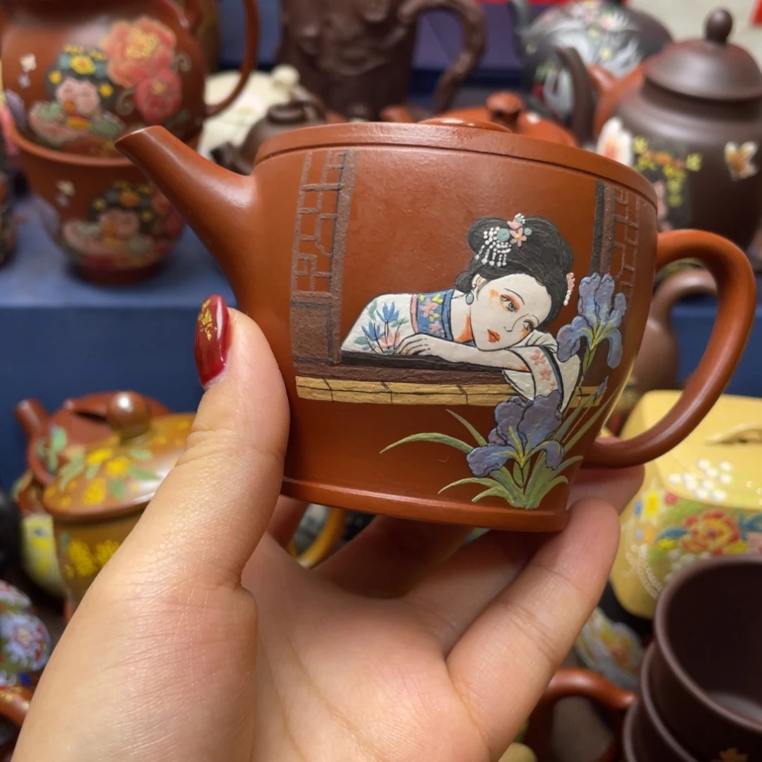 ～***～红泥茶杯紫砂主人杯170cv