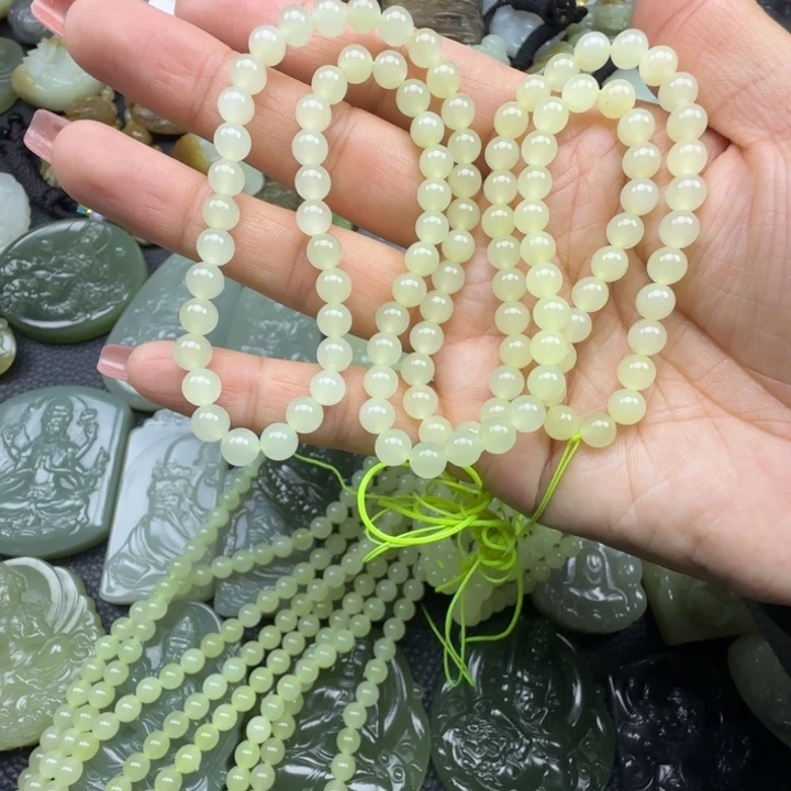 和田玉未镶嵌珠宝奇石108卡6