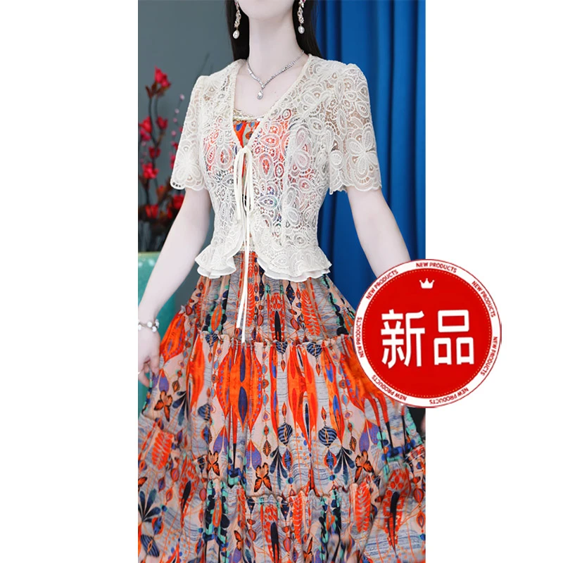 【惊艳全场 】  气质夏季百搭时尚套装裙