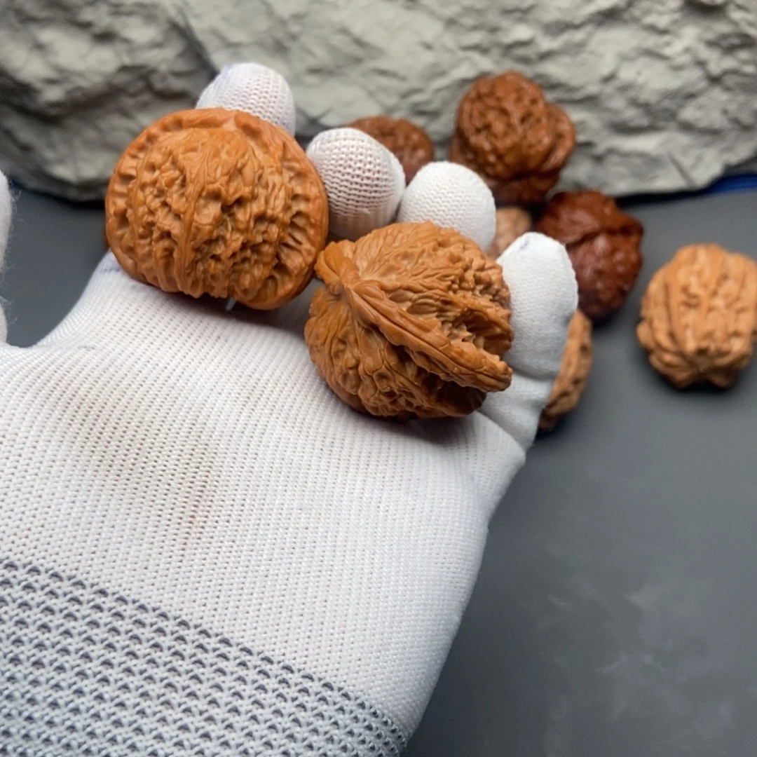 吊坠文玩核桃43白狮子