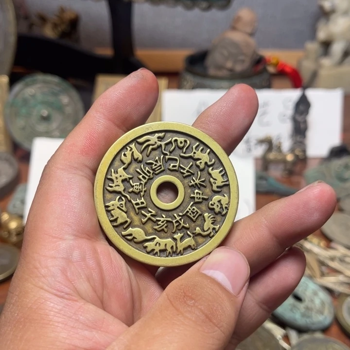 十二生肖铜摆件小件