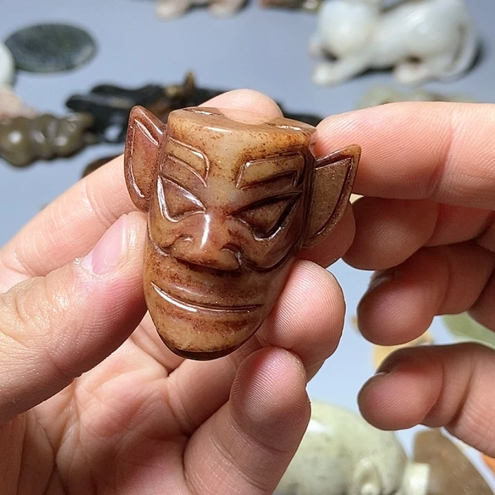 和田玉未镶嵌颈饰99