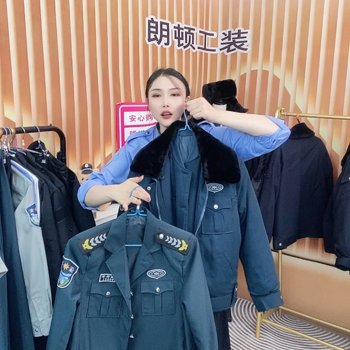 墨绿色春秋小翻领夹克套装➕墨绿色冬季夹克棉服上衣175码➕标